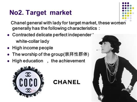 target market of chanel